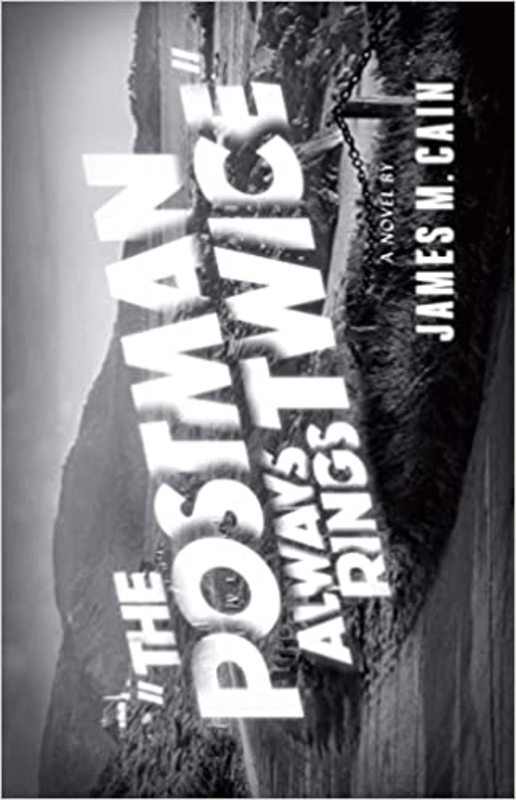 Book cover for "The Postman Always Rings Twice" by James M. Cain