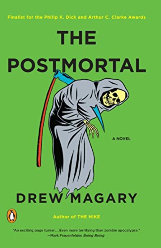 Book cover for "The Postmortal / The End Specialist" by Drew Magary