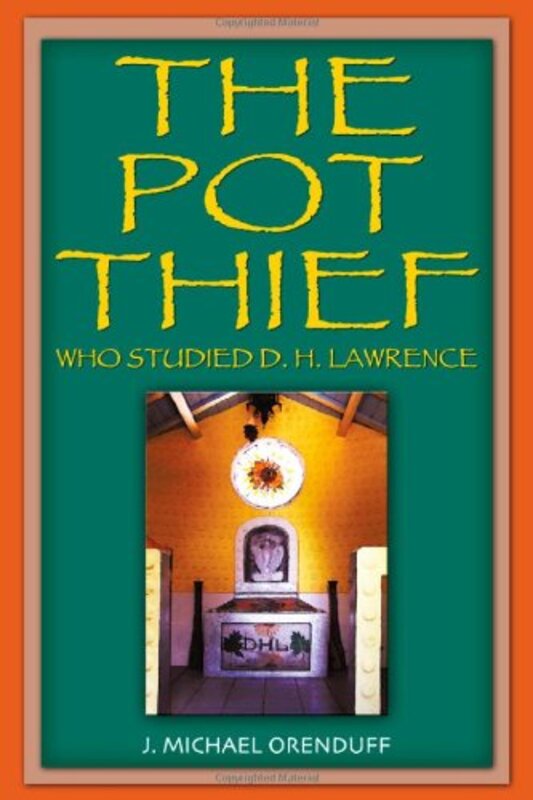 Book cover for "The Pot Thief Who Studied D. H. Lawrence" by J Michael Orenduff