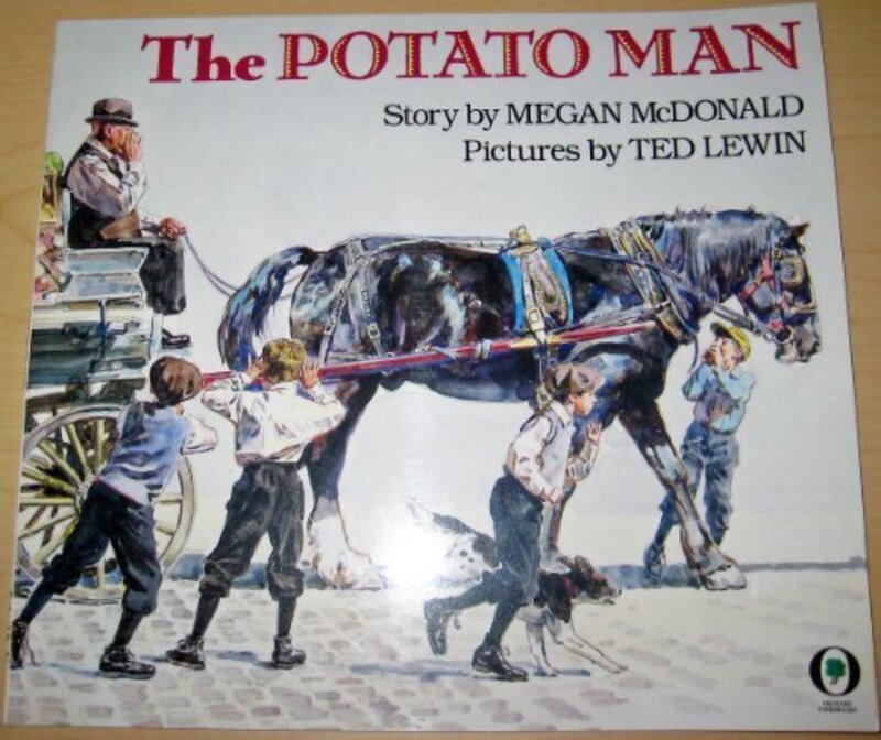 Book cover for "The Potato Man" by Megan McDonald