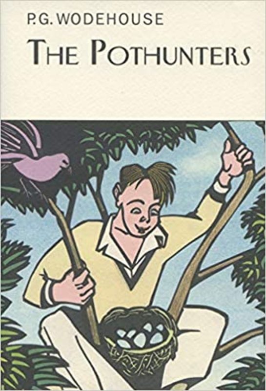 Book cover for "The Pothunters" by PG Wodehouse