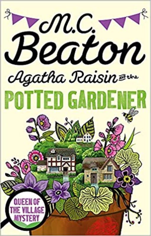 Book cover for "The Potted Gardener" by MC Beaton