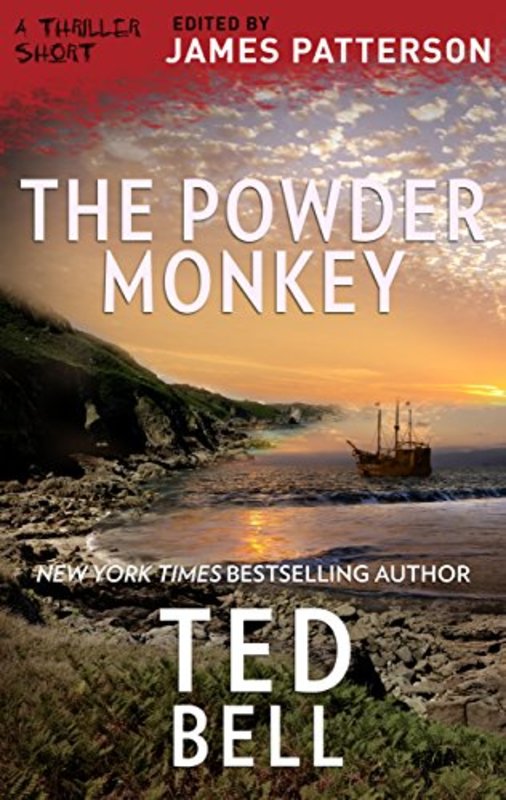 Book cover for "The Powder Monkey" by Ted Bell