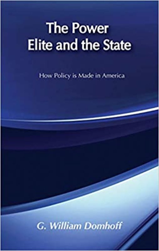 Book cover for "The Power Elite and the State" by G. William Domhoff