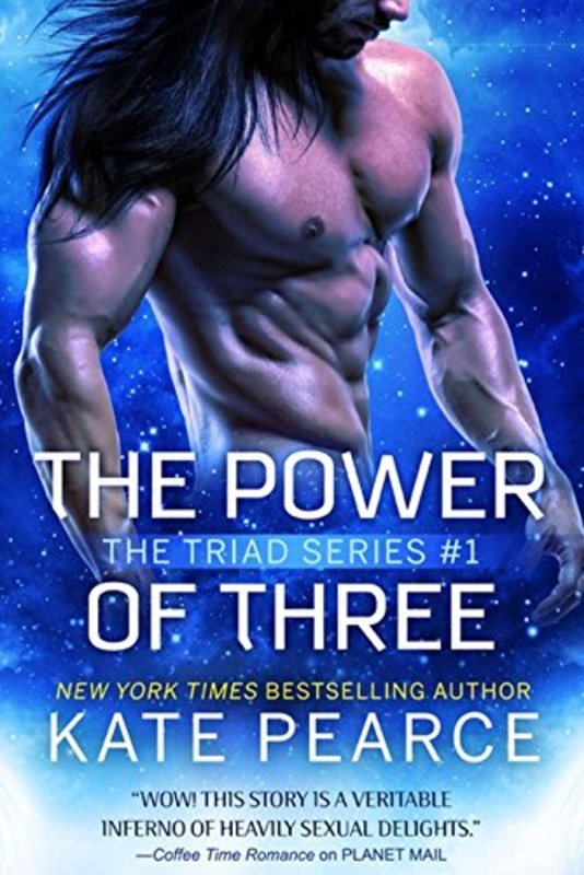 Book cover for "The Power Of Three" by Kate Pearce