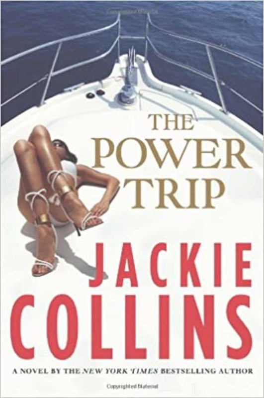 Book cover for "The Power Trip" by Jackie Collins