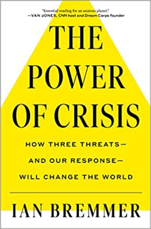 Book cover for "The Power of Crisis" by Ian Bremmer