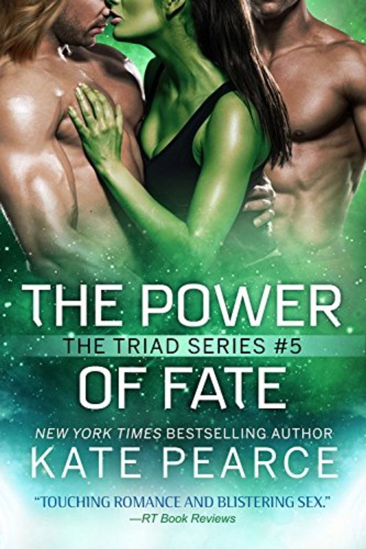 Book cover for "The Power of Fate" by Kate Pearce