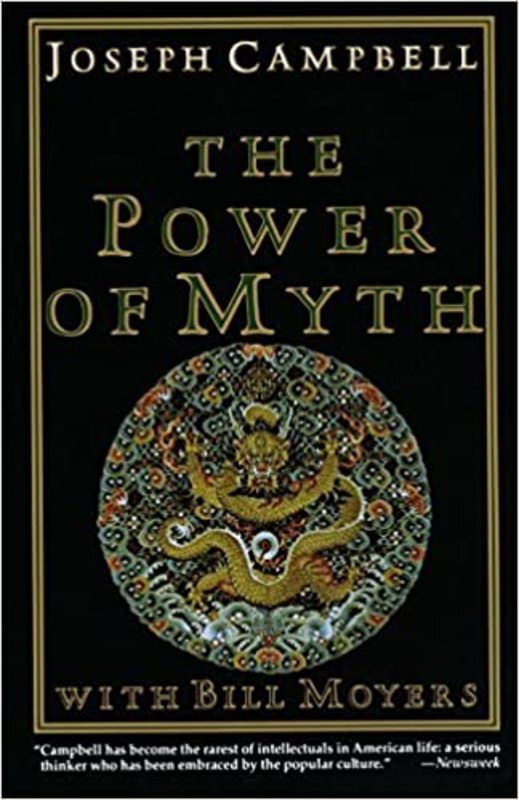 Book cover for "The Power of Myth" by Joseph Campbell