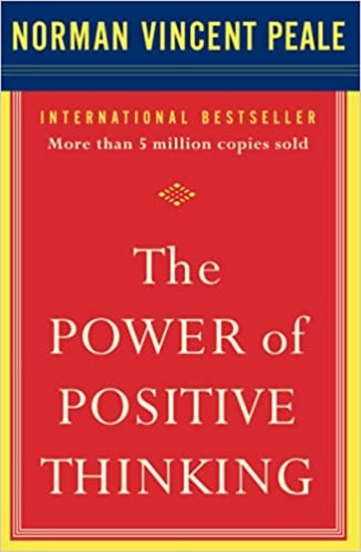 Book cover for "The Power of Positive Thinking" by Norman Vincent Peale