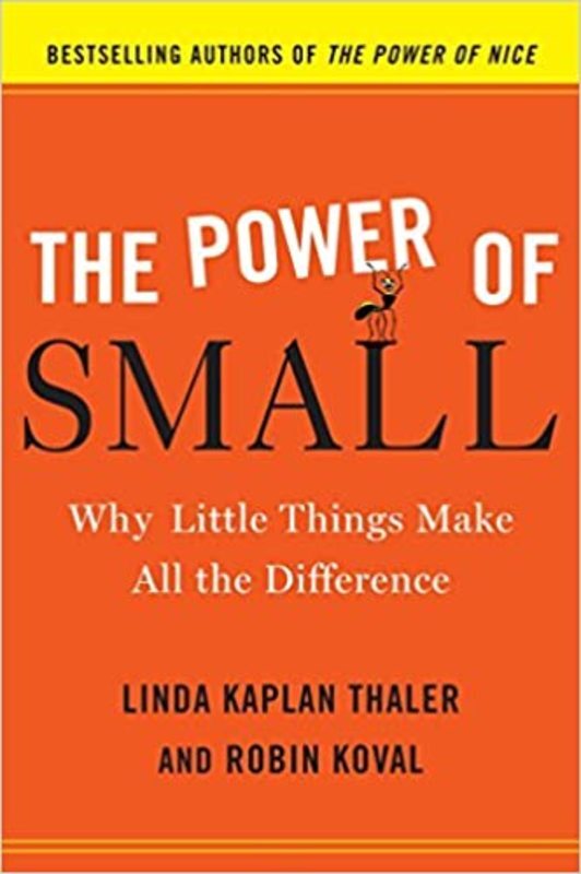 Book cover for "The Power of Small" by Linda Kaplan Thaler