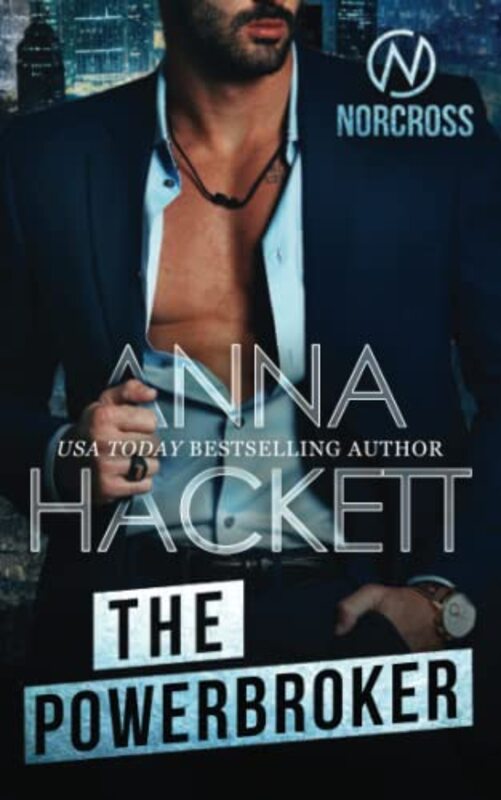Book cover for "The Powerbroker" by Anna Hackett