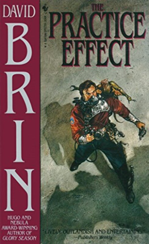 Book cover for "The Practice Effect" by David Brin