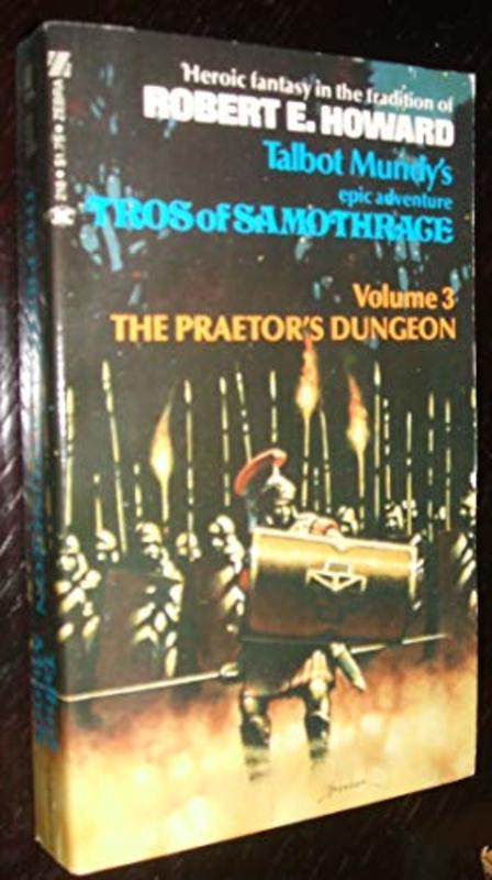 Book cover for "The Praetor's Dungeon" by Talbot Mundy