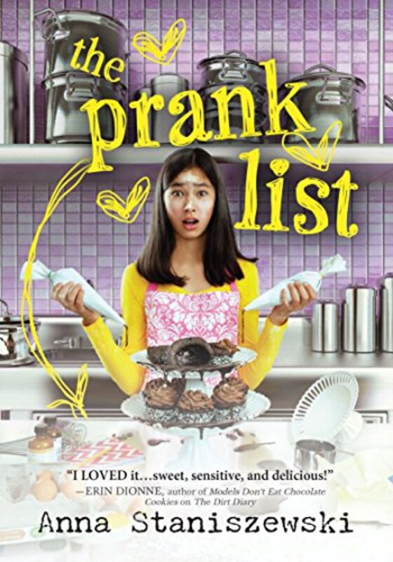 Book cover for "The Prank List" by Anna Staniszewski