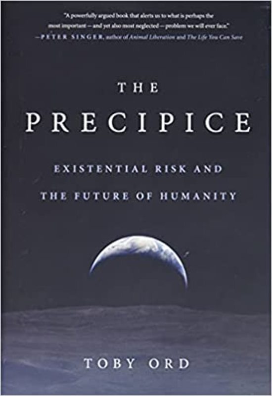Book cover for "The Precipice" by Toby Ord