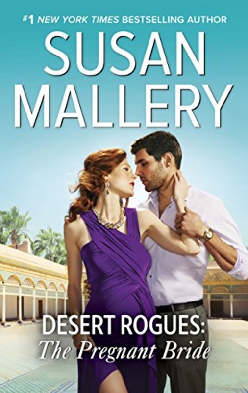 Book cover for "The Pregnant Bride" by Susan Mallery