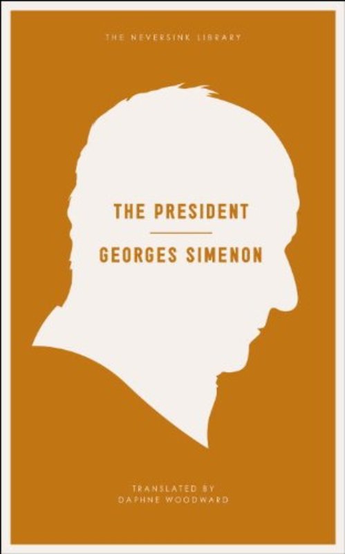 Book cover for "The President" by Georges Simenon