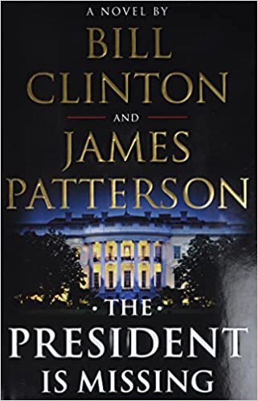 Book cover for "The President Is Missing" by Bill Clinton