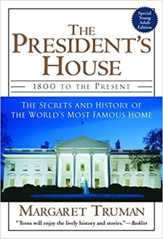 Book cover for "The President's House" by Margaret Truman
