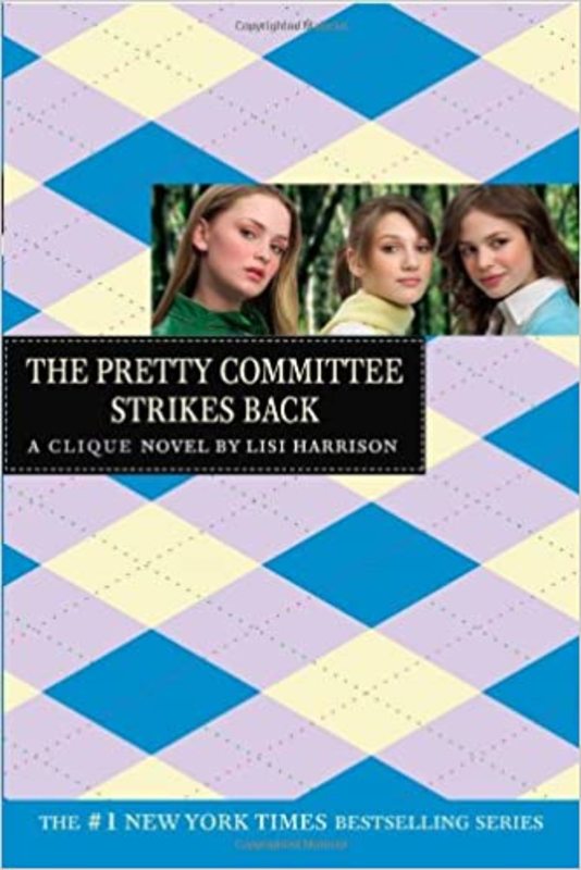 Book cover for "The Pretty Committee Strikes Back" by Lisi Harrison