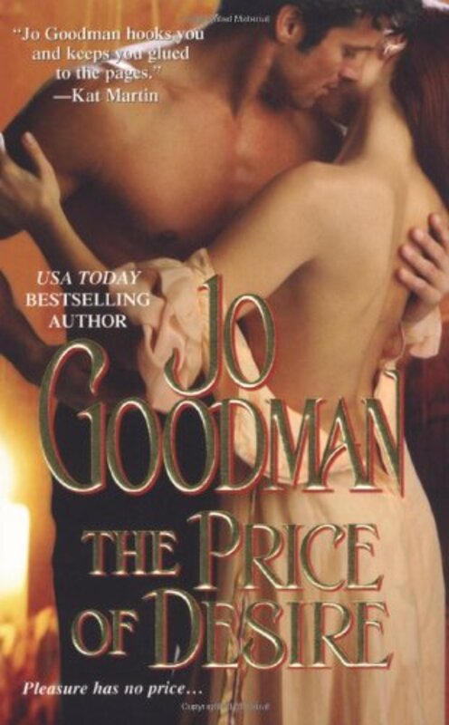 Book cover for "The Price Of Desire" by Jo Goodman
