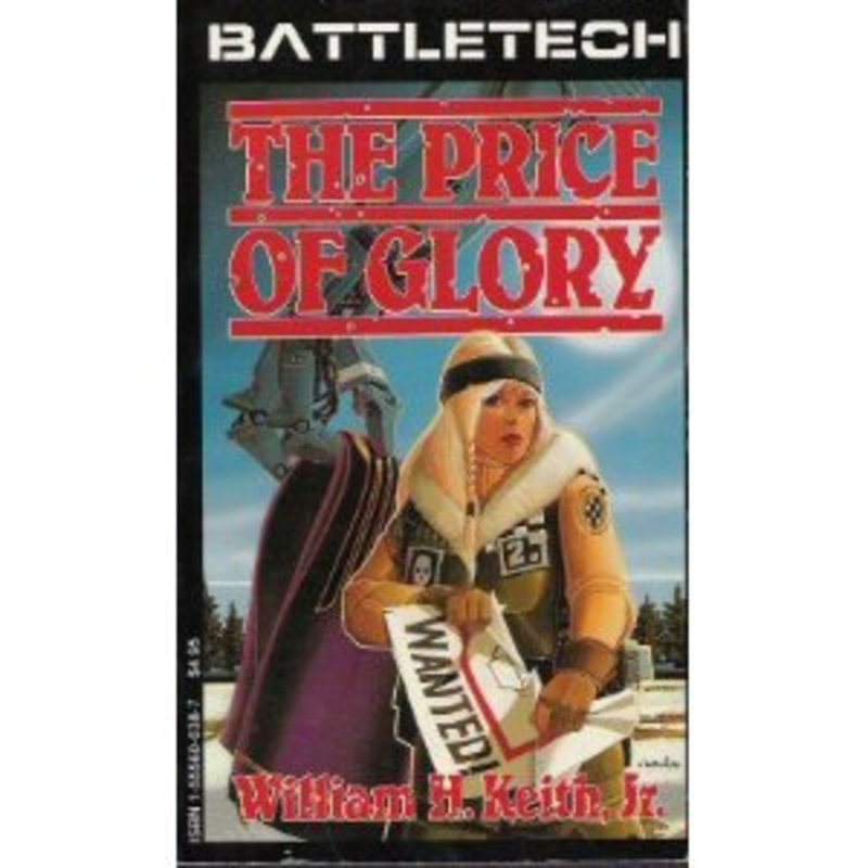Book cover for "The Price of Glory" by William H Keith