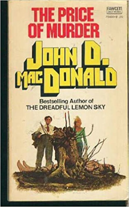Book cover for "The Price of Murder" by John D. MacDonald