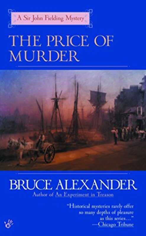 Book cover for "The Price of Murder" by Bruce Alexander