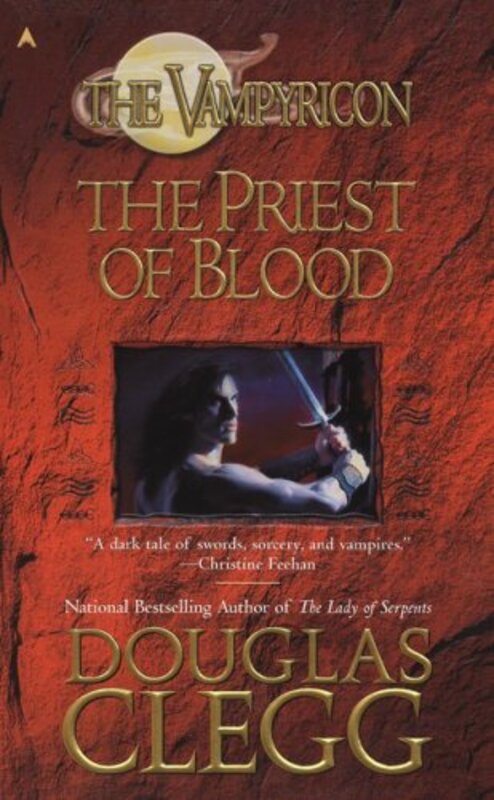 Book cover for "The Priest of Blood" by Douglas Clegg