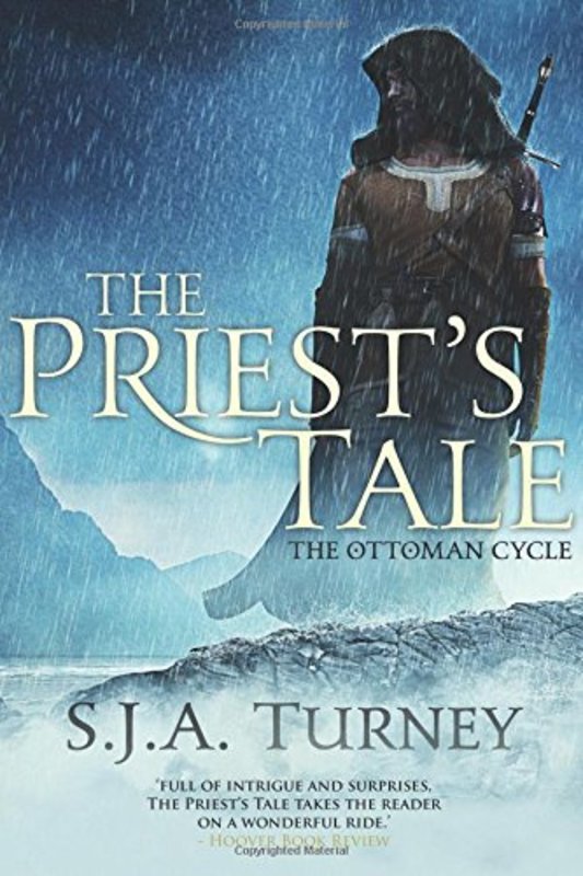 Book cover for "The Priest's Tale" by Simon S J A Turney