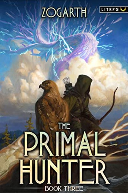 Book cover for "The Primal Hunter 3" by Zogarth