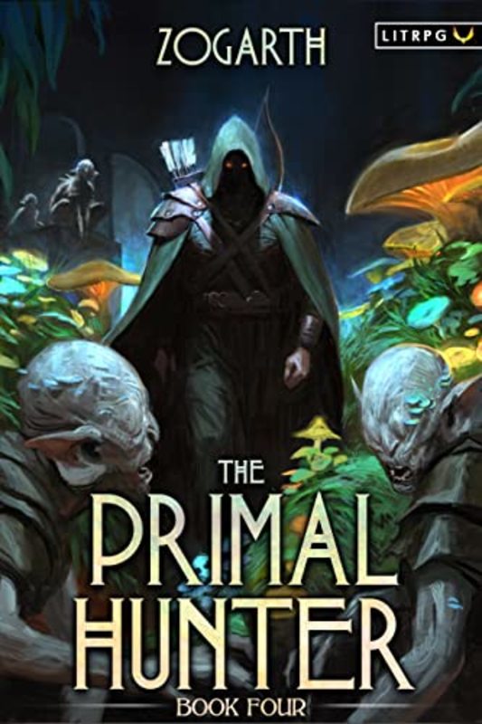 Book cover for "The Primal Hunter 4" by Zogarth