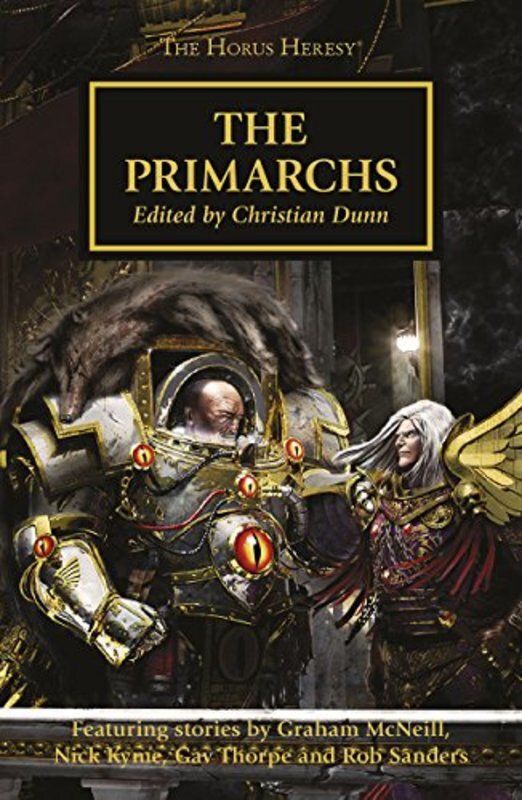 Book cover for "The Primarchs" by Graham McNeill
