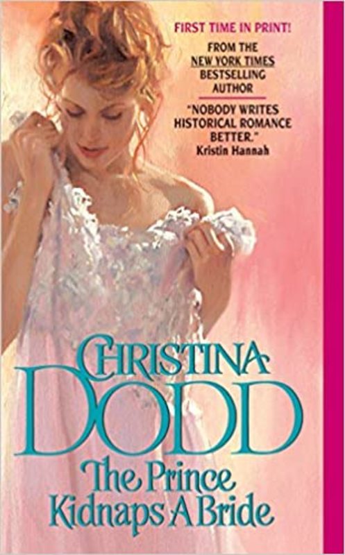 Book cover for "The Prince Kidnaps a Bride" by Christina Dodd