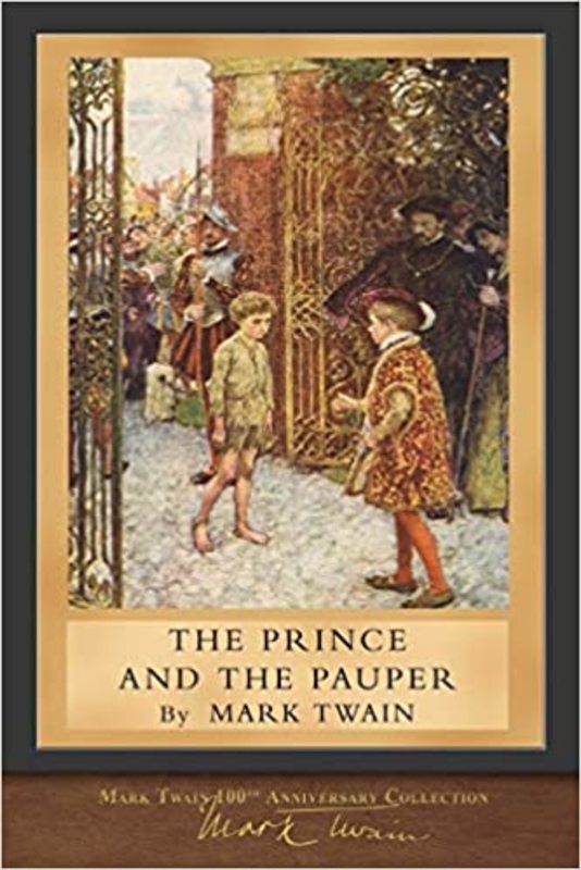 Book cover for "The Prince and the Pauper"