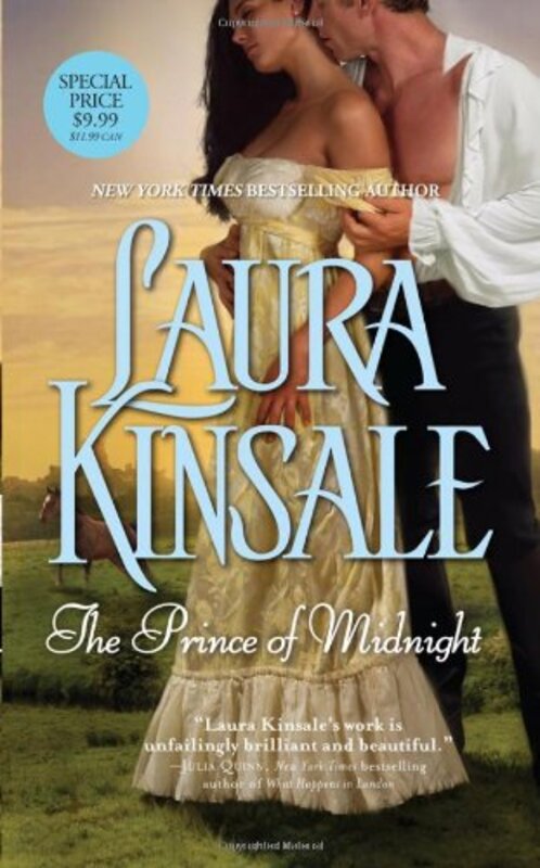Book cover for "The Prince of Midnight" by Laura Kinsale