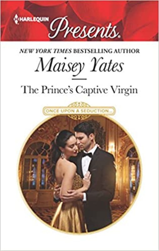 Book cover for "The Prince's Captive Virgin" by Maisey Yates
