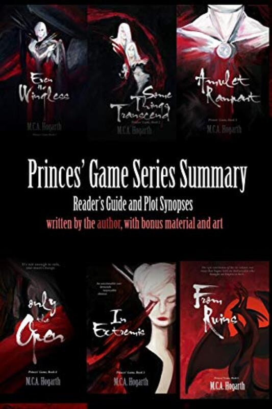 Book cover for "The Prince's Game Series Summary" by MCA Hogarth