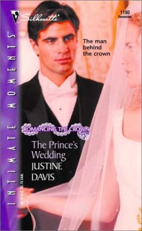 Book cover for "The Prince's Wedding" by Justine Davis