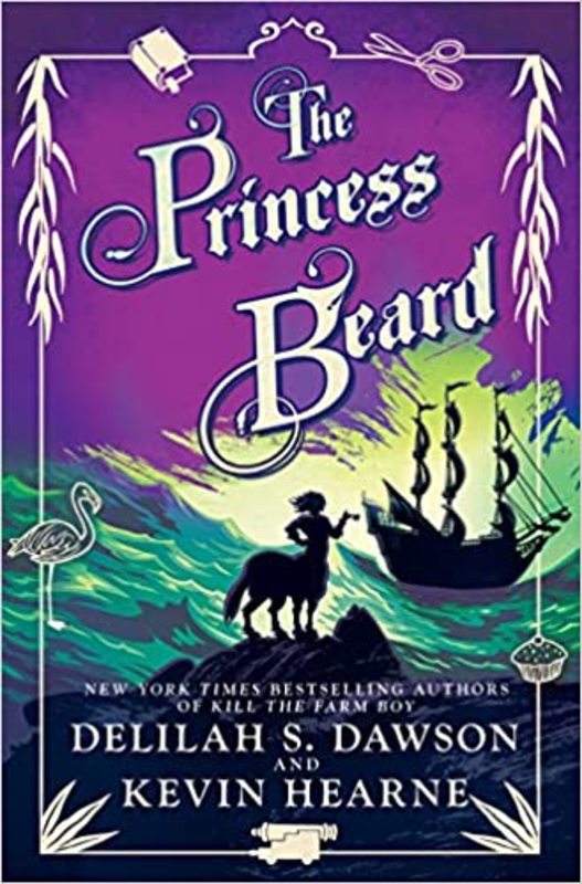 Book cover for "The Princess Beard" by Delilah S Dawson