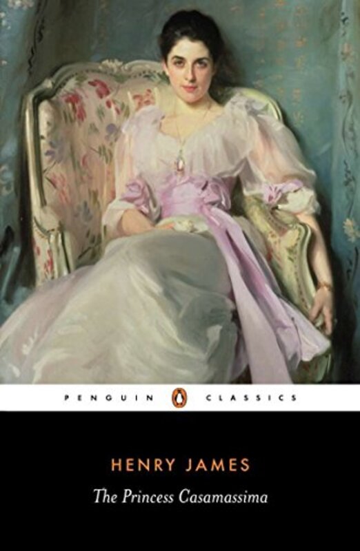 Book cover for "The Princess Casamassima" by Henry James