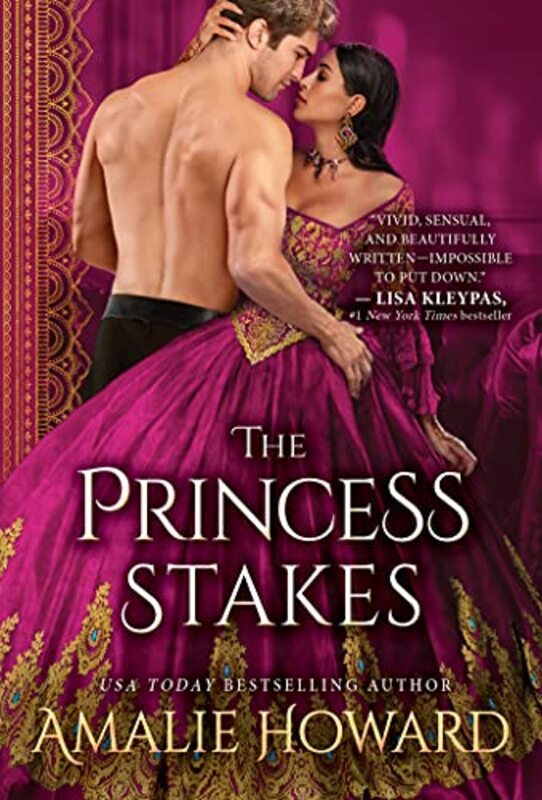 Book cover for "The Princess Stakes" by Amalie Howard