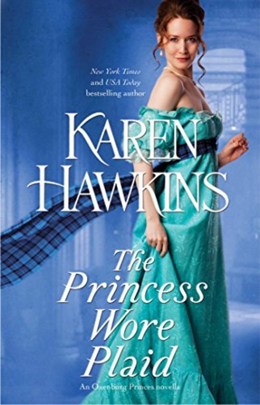 Book cover for "The Princess Wore Plaid" by Karen Hawkins