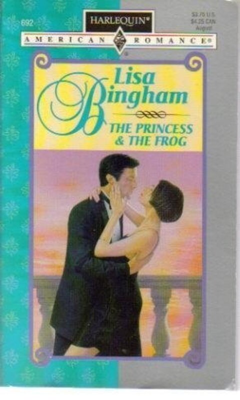 Book cover for "The Princess and The Frog" by Lisa Bingham