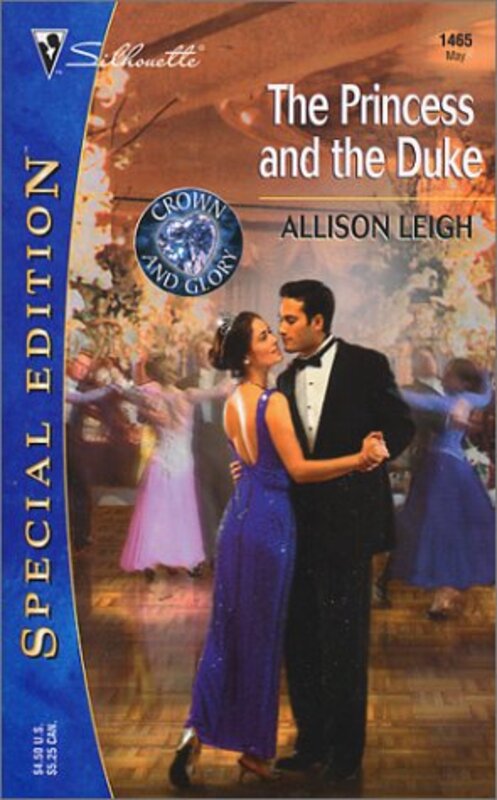 Book cover for "The Princess and the Duke" by Allison Leigh