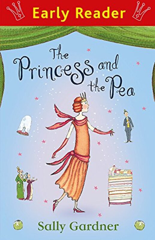 Book cover for "The Princess and the Pea" by Sally Gardner