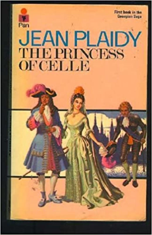 Book cover for "The Princess of Celle" by Jean Plaidy