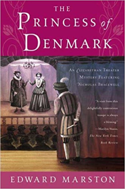 Book cover for "The Princess of Denmark" by Edward Marston
