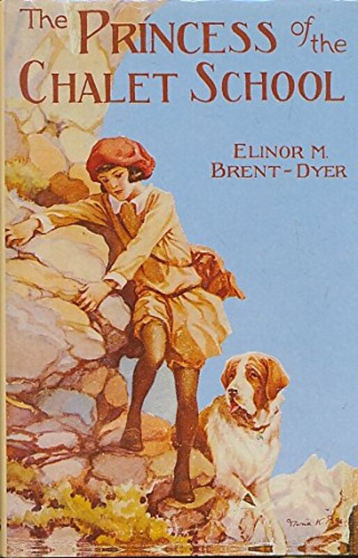 Book cover for "The Princess of the Chalet School" by Elinor M Brent Dyer